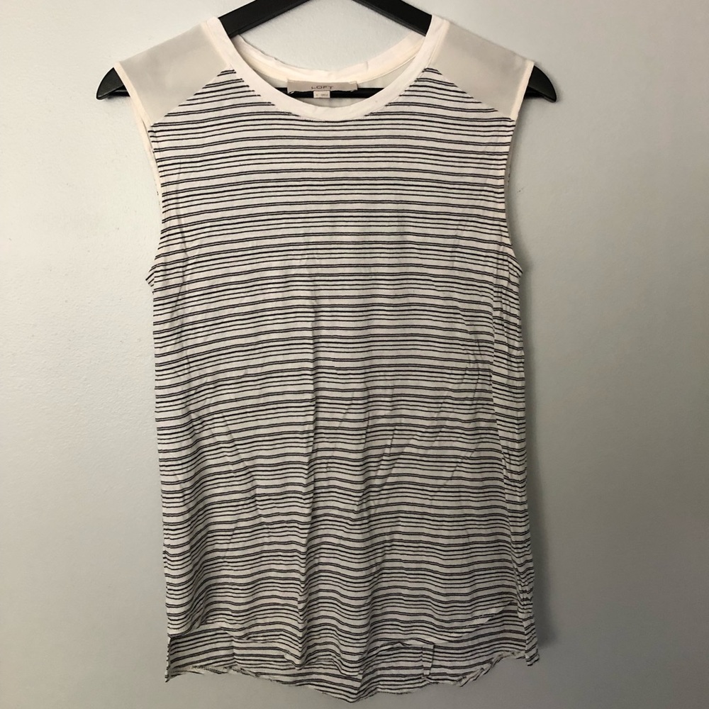 Loft mixed media tank